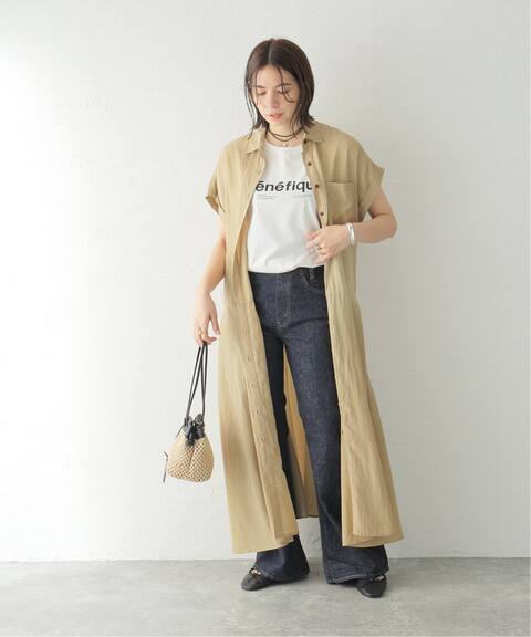 フレアーシルエットシャツワンピース Spick And Span スピック スパン 公式のファッション通販 Baycrew S Store