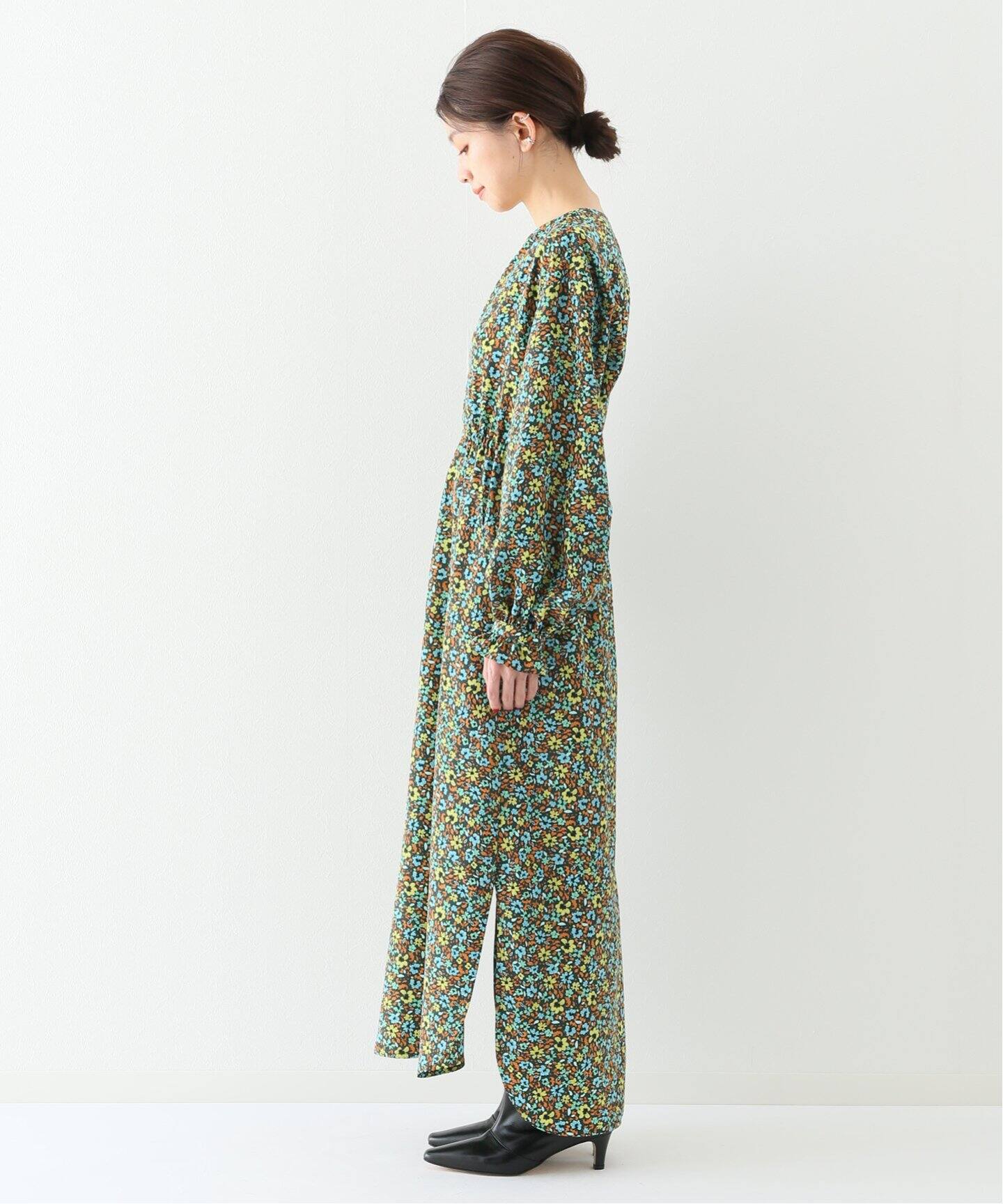 ブルーミングフラワープリントワンピース（ワンピース）｜Spick and  