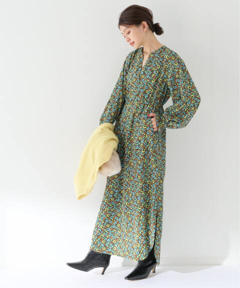 ブルーミングフラワープリントワンピース Spick And Span スピック スパン 公式のファッション通販 Baycrew S Store