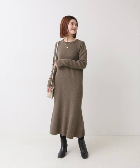 ミディ丈リブワンピース Spick And Span スピック スパン 公式のファッション通販 Baycrew S Store