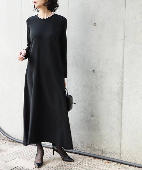 クルーネックフレアワンピース 2 Hardy Noir アルディーノアール 公式のファッション通販 Baycrew S Store