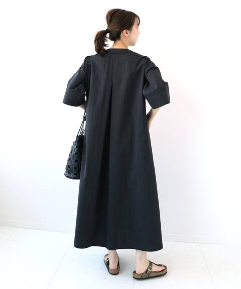 綿ダンプ胸ポケットワンピース Hardy Noir アルディーノアール 公式のファッション通販 Baycrew S Store