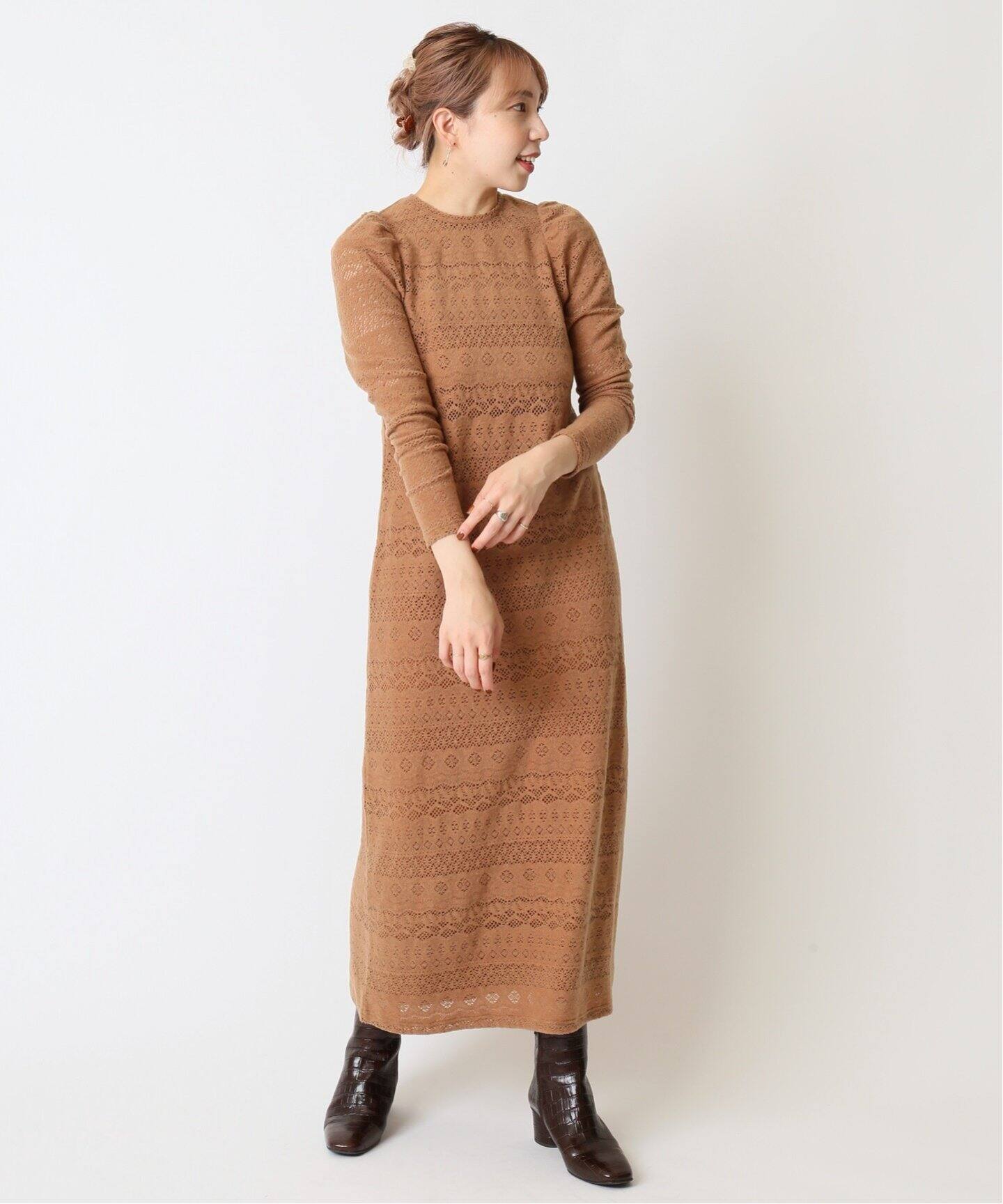 【新品】Spock and span レースワンピース 新品】Spock and span レースワンピース