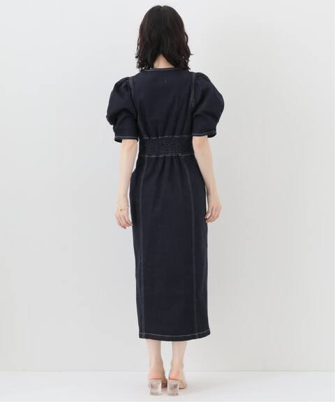 追加 フロントボタンデニムワンピース2 U By Spick Span ユーバイスピックアンドスパン 公式のファッション通販 Baycrew S Store
