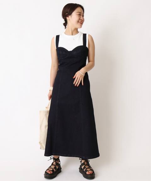 デニムビスチェワンピース U By Spick Span ユーバイスピックアンドスパン 公式のファッション通販 Baycrew S Store