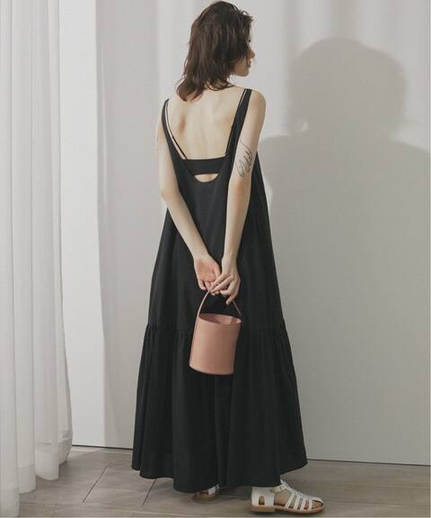 U Mirai Mバックオープンティアードマキシワンピース U By Spick Span ユーバイスピックアンドスパン 公式のファッション通販 Baycrew S Store