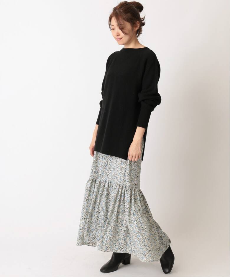 サイドスリットプルオーバー×キャミワンピースセット◇（ワンピース  