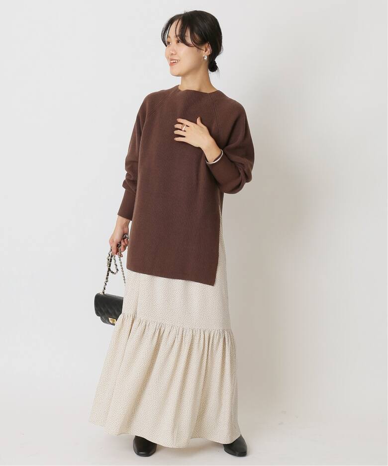 サイドスリットプルオーバー×キャミワンピースセット◇（ワンピース  