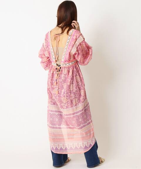 Blue Boheme ブルーボヘム Milaprinted クロシェロングワンピース U By Spick Span ユーバイスピックアンドスパン 公式のファッション通販 Baycrew S Store