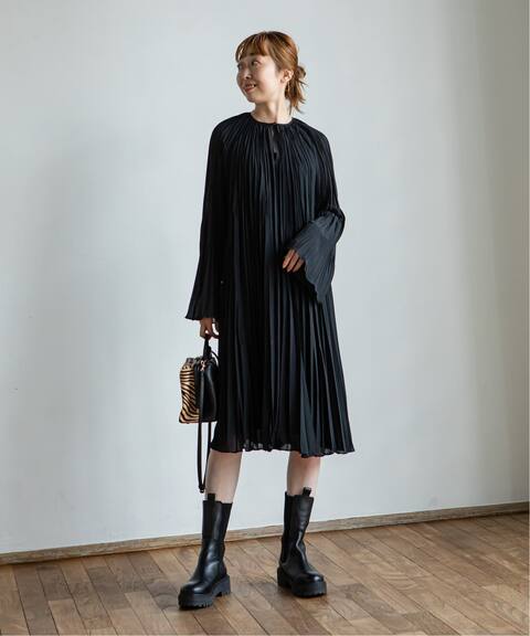 クラッシュプリーツミニワンピース Noble ノーブル 公式のファッション通販 Baycrew S Store