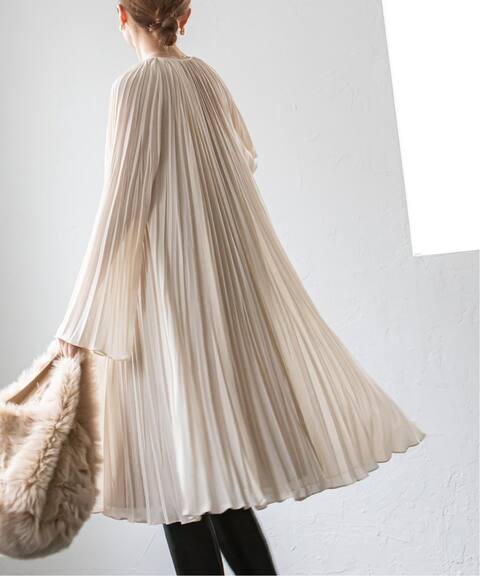 追加予約 クラッシュプリーツミニワンピース Noble ノーブル 公式のファッション通販 Baycrew S Store