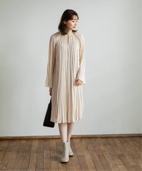 追加予約 クラッシュプリーツミニワンピース Noble ノーブル 公式のファッション通販 Baycrew S Store