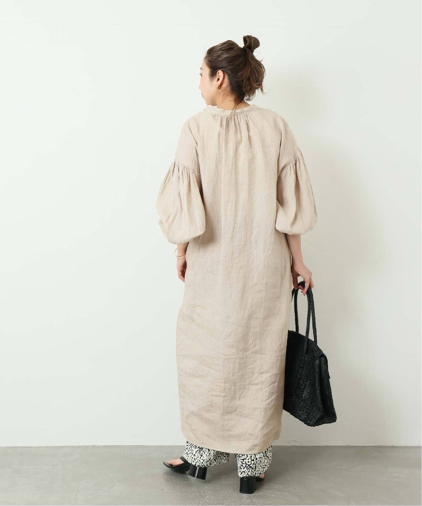 特売 ジャーナルスタンダード レサージュ Herdmans ボリュームスリーブワンピースリネン 魅了 Upagu Edu Pe