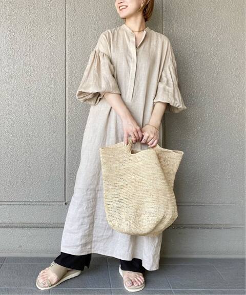 Herdmans ボリュームスリーブワンピースリネン Journal Standard L Essage ジャーナルスタンダード レサージュ 公式のファッション通販 Baycrew S Store