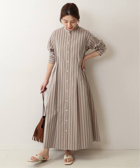 タイプライターバンドカラーロングワンピース Journal Standard ジャーナルスタンダード 公式のファッション通販 Baycrew S Store