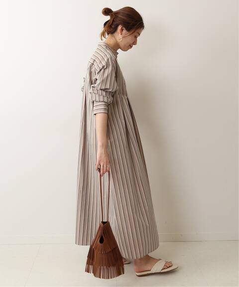 タイプライターバンドカラーロングワンピース Journal Standard ジャーナルスタンダード 公式のファッション通販 Baycrew S Store