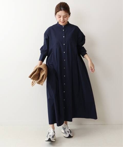 タイプライターバンドカラーロングワンピース Journal Standard ジャーナルスタンダード 公式のファッション通販 Baycrew S Store