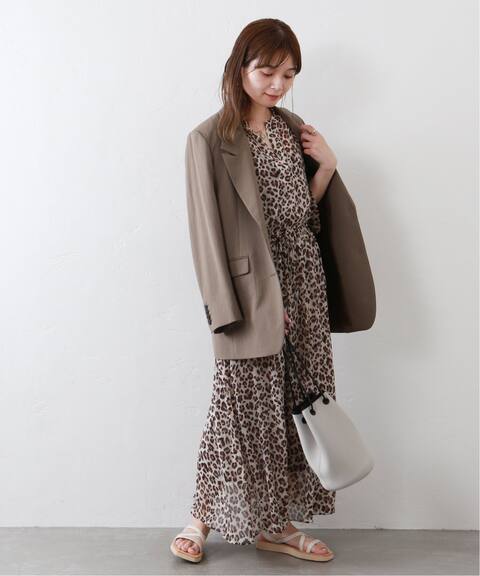 レオパードダブルギャザーワンピース Journal Standard ジャーナルスタンダード 公式のファッション通販 Baycrew S Store