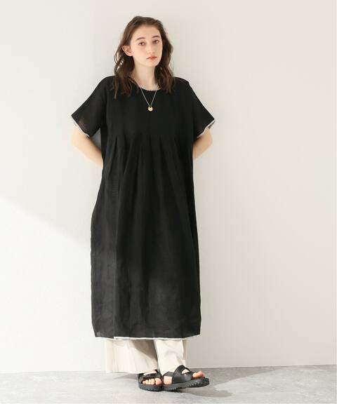 Maison De Soil メゾンドソイル Inverted Pleat Short S L ワンピース Journal Standard ジャーナルスタンダード 公式のファッション通販 Baycrew S Store