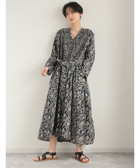 Maison De Soil メゾンドソイル Mini Pintuck Wrap Dress ワンピース Journal Standard ジャーナルスタンダード 公式のファッション通販 Baycrew S Store