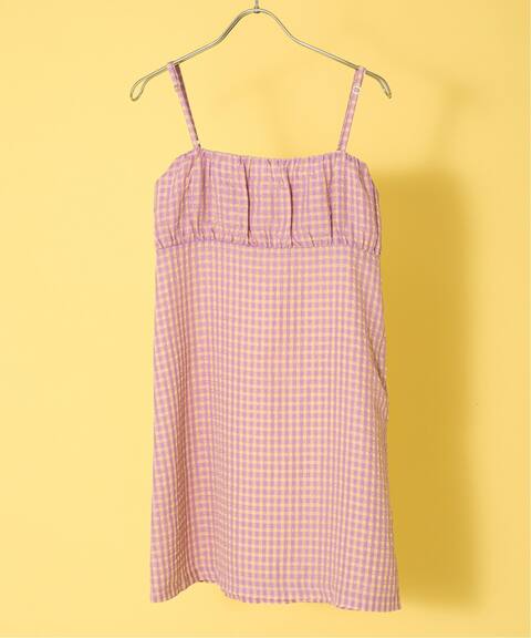 Oriens Curlychou カーリーシュウ ギンガムチェックミニワンピース Oriens Journal Standard オリエンス ジャーナルスタンダード 公式のファッション通販 Baycrew S Store