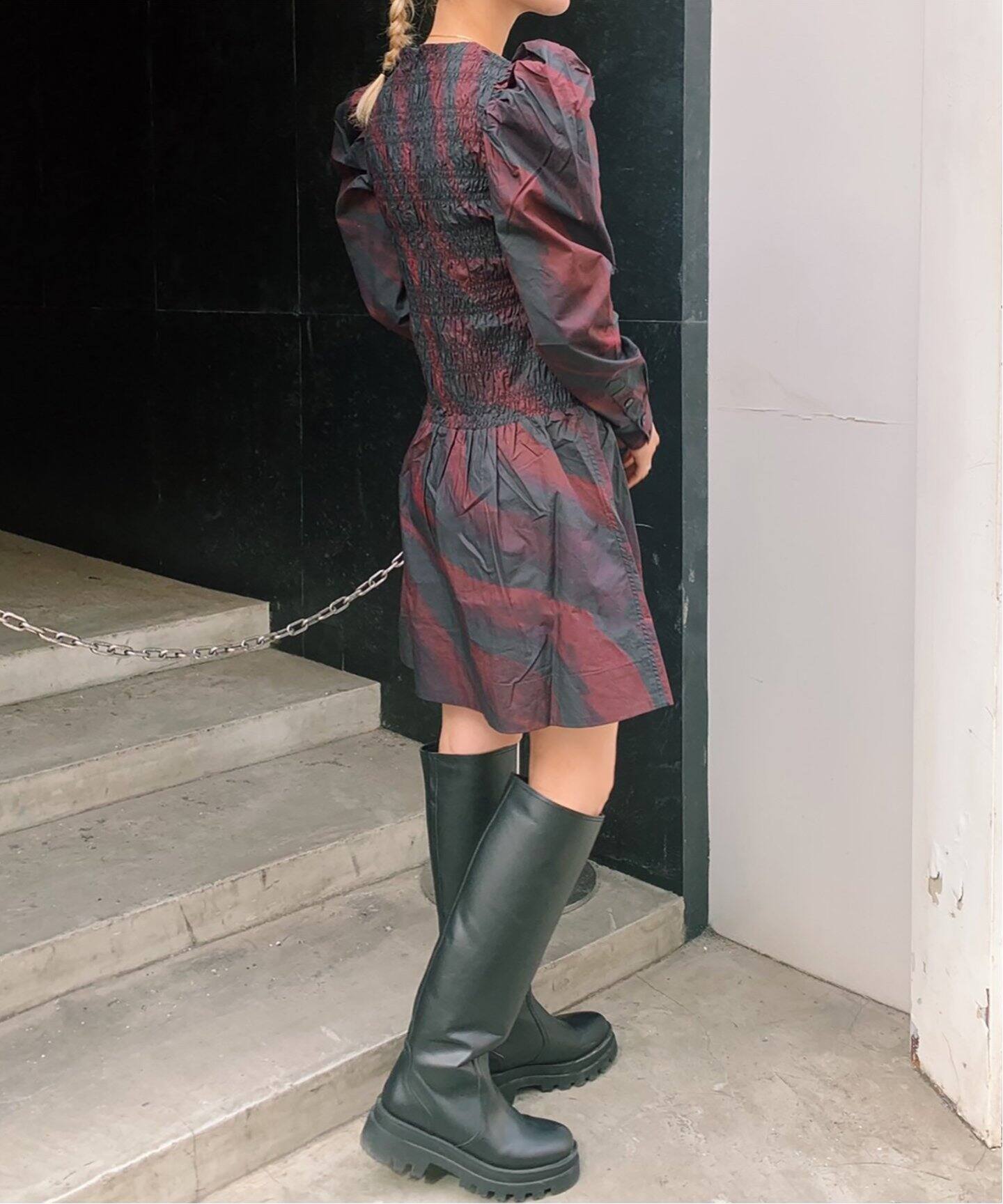 GANNI / ガニー】Printed Cotton Poplin（ワンピース）｜Oriens  