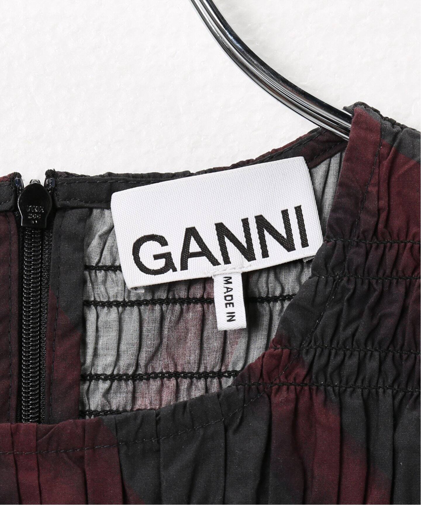 GANNI / ガニー】Printed Cotton Poplin（ワンピース）｜Oriens  