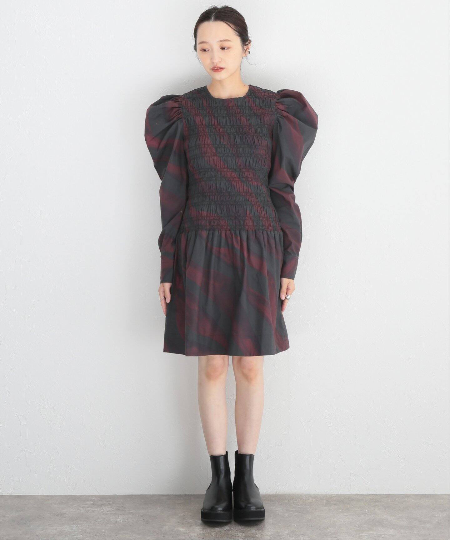 GANNI / ガニー】Printed Cotton Poplin（ワンピース）｜Oriens  