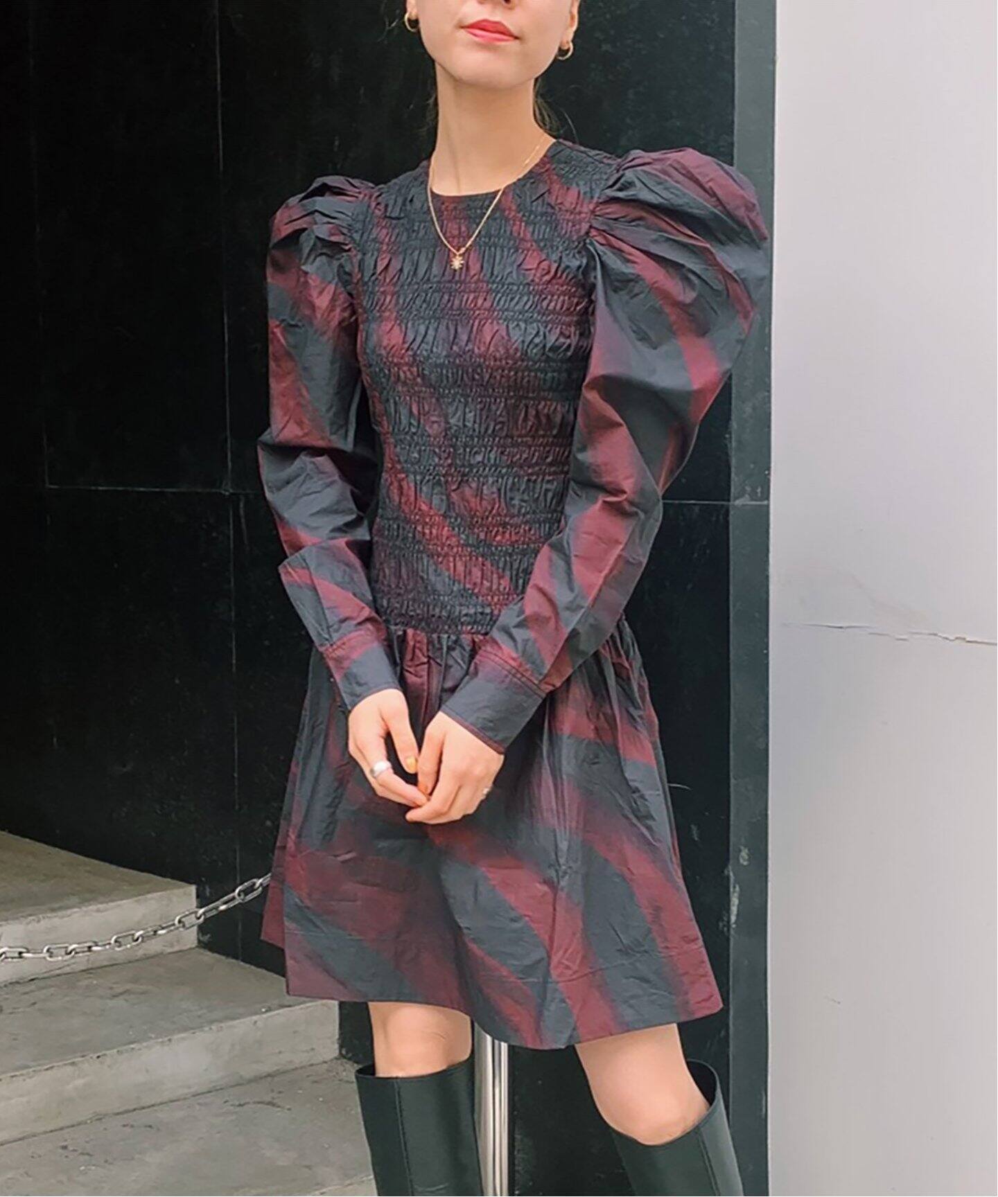 GANNI / ガニー】Printed Cotton Poplin（ワンピース）｜Oriens  