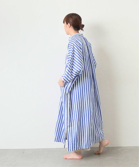 ストライプ スタンドカラードルマンワンピース Journal Standard Luxe ジャーナルスタンダード ラックス 公式のファッション通販 Baycrew S Store