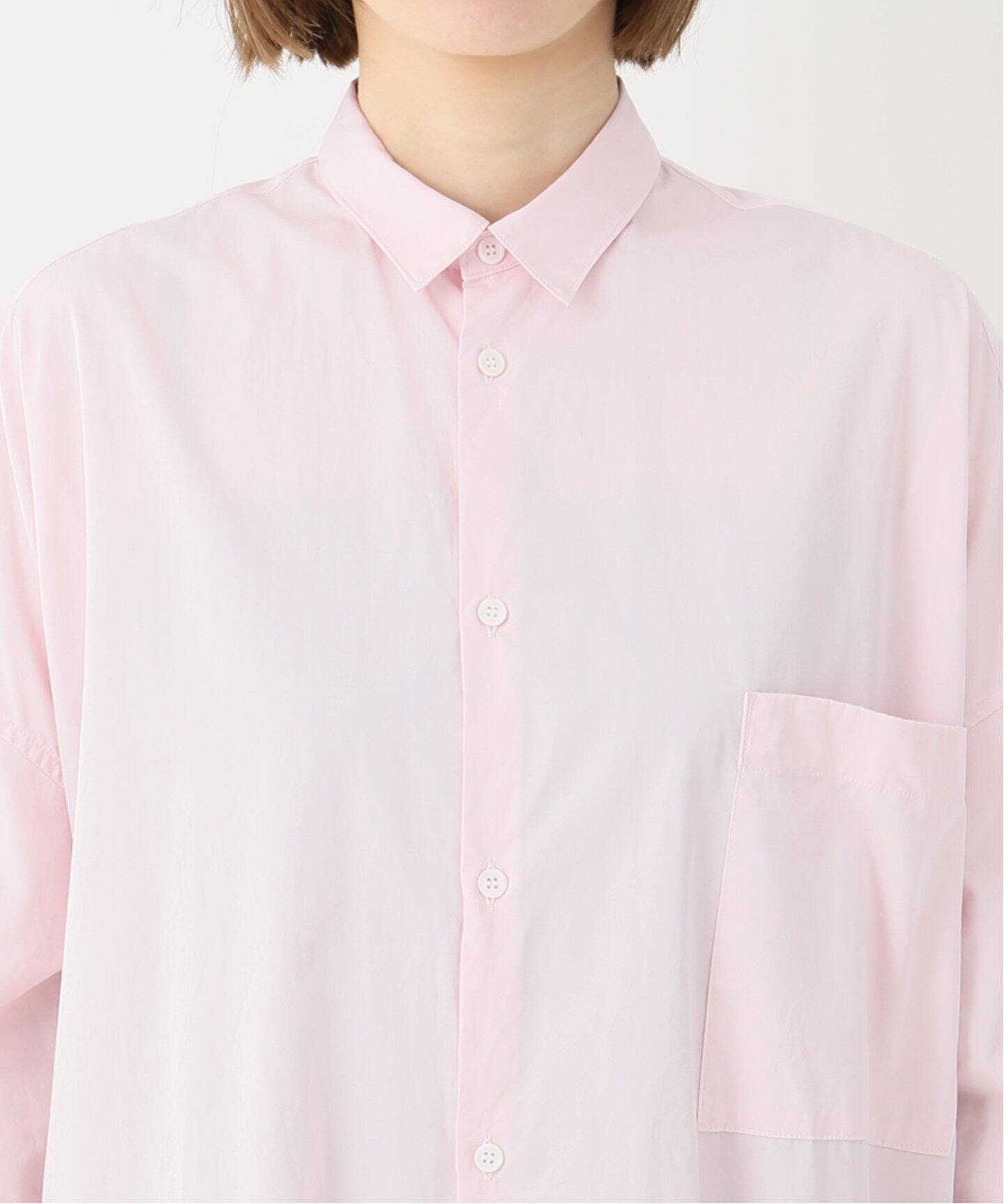 TOUJOURS / トゥジュー】 COTTON POPLIN BACK PLEATED DRES|journal