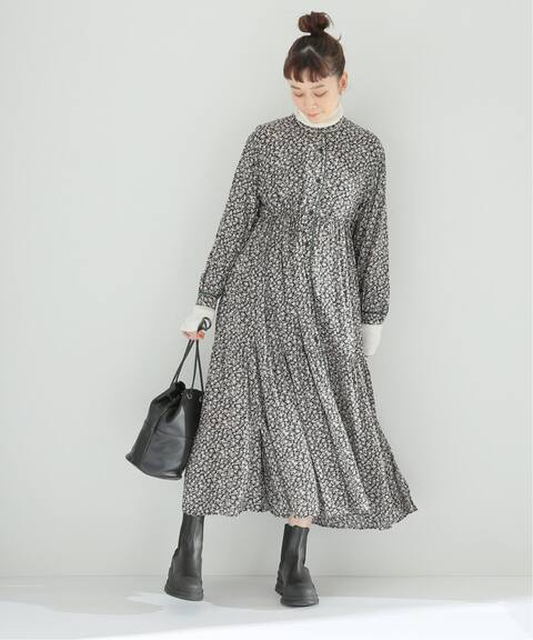 ウォッシャブルフラワーティアードワンピース Journal Standard Relume ジャーナルスタンダード レリューム 公式のファッション通販 Baycrew S Store