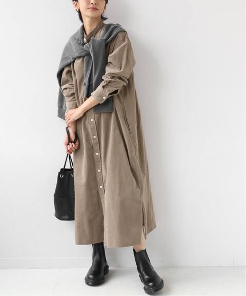 シャツコールロングワンピース Journal Standard Relume ジャーナルスタンダード レリューム 公式のファッション通販 Baycrew S Store