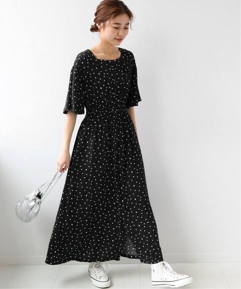 レーヨンフラワープリントスクエアネックワンピース Journal Standard Relume ジャーナルスタンダード レリューム 公式のファッション通販 Baycrew S Store