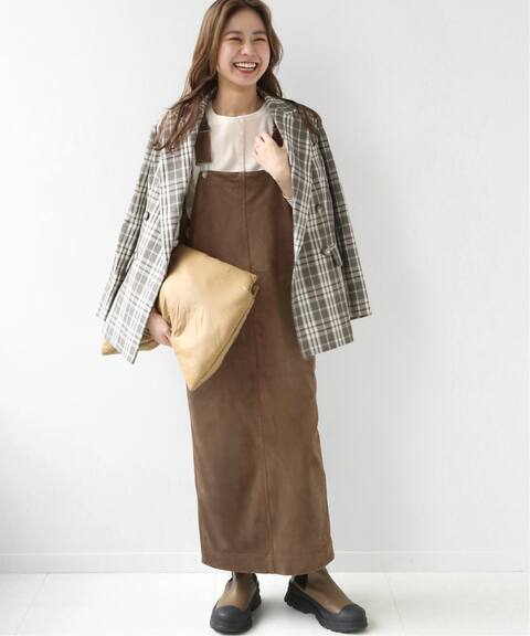 フェイクスウェードジャンパースカート Journal Standard Relume ジャーナルスタンダード レリューム 公式のファッション通販 Baycrew S Store