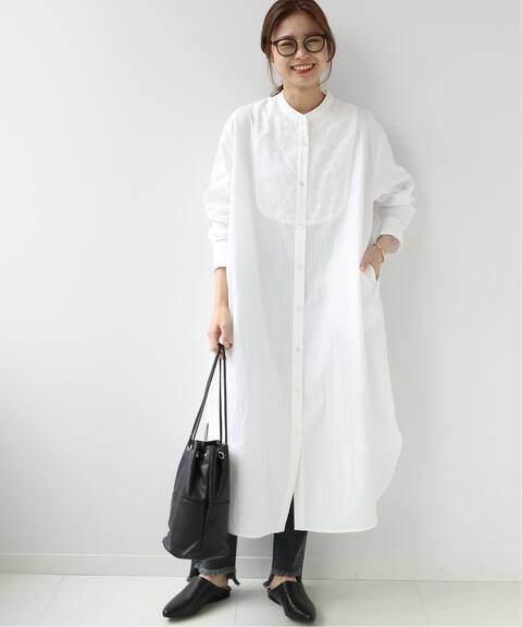 フロントジャガードシャツワンピース Journal Standard Relume ジャーナルスタンダード レリューム 公式のファッション通販 Baycrew S Store