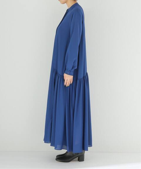 追加 サイドギャザーシフォンロングワンピース Journal Standard Relume ジャーナルスタンダード レリューム 公式のファッション通販 Baycrew S Store