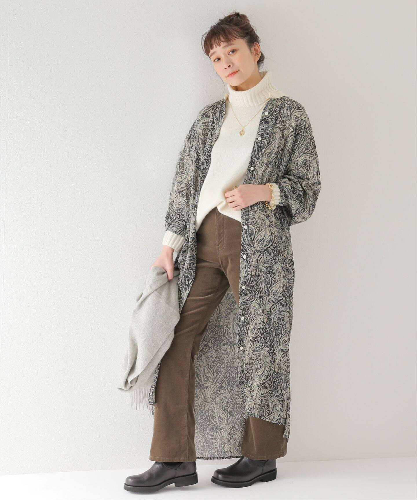 ヨークギャザーペイズリーワンピース Journal Standard Relume ジャーナルスタンダード レリューム 公式のファッション通販 Baycrew S Store