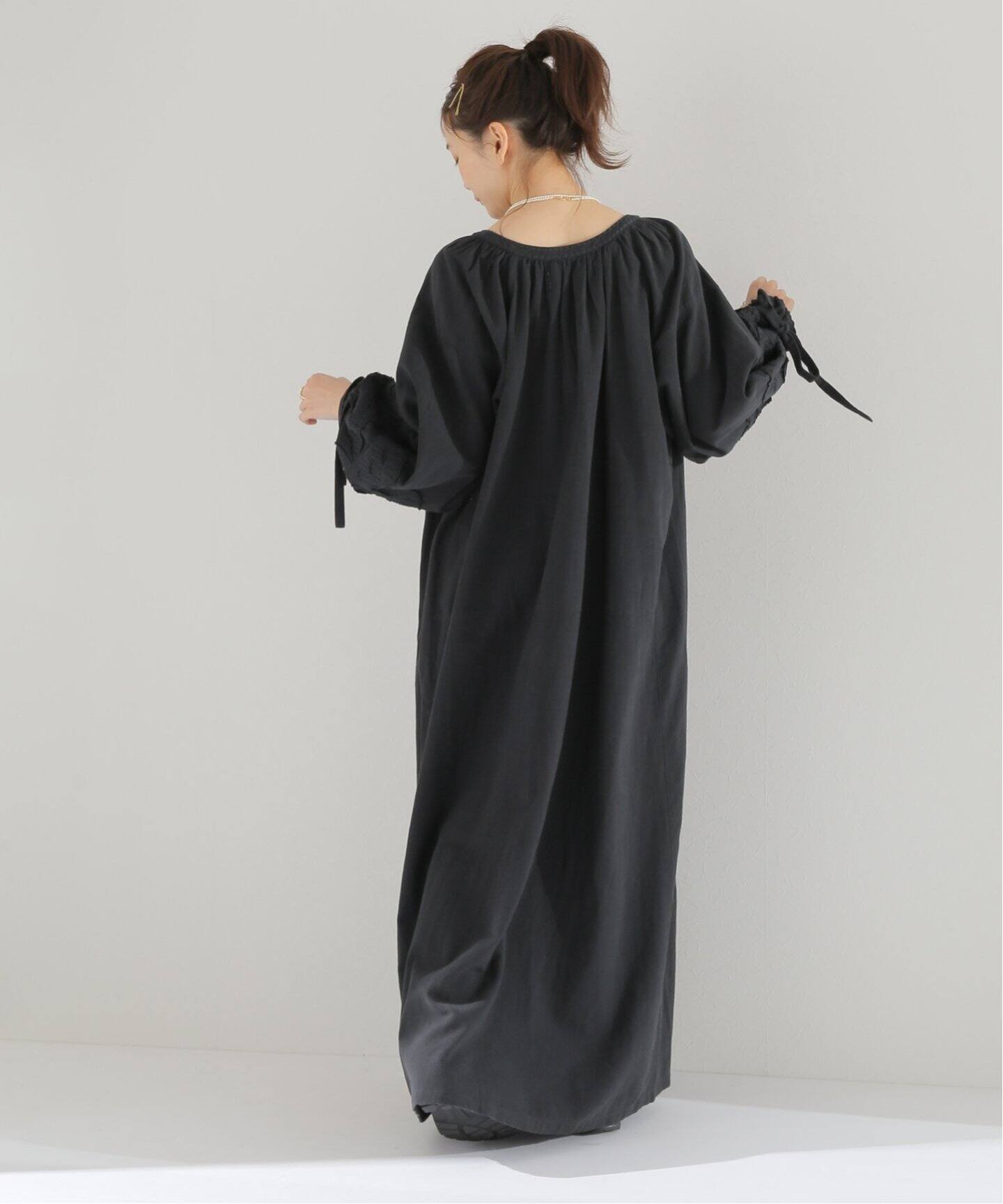 SARA MALLIKA/サラマリカ】C-LINEN PATCH DRESS:ワンピース|JOURNAL