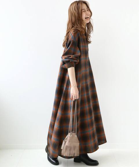 Web限定追加 Pendleton Relume Gauze Etermin Chk Op ワンピース Journal Standard Relume ジャーナルスタンダード レリューム 公式のファッション通販 Baycrew S Store