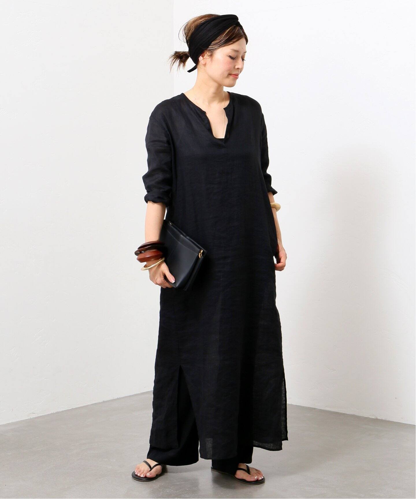 Linen Long ワンピース Deuxieme Classe ドゥーズィエム クラス 公式のファッション通販 Baycrew S Store