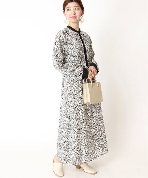 クレリックフラワーワンピース B C Stock ベーセーストック 公式のファッション通販 Baycrew S Store