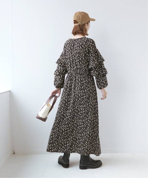 フリルスリーブワンピース B C Stock ベーセーストック 公式のファッション通販 Baycrew S Store