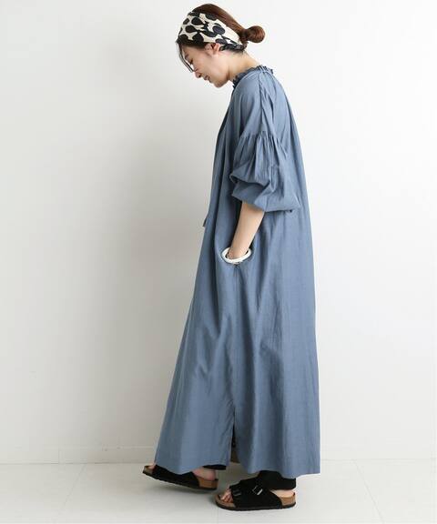 コットンシルクスキッパーギャザーワンピース Iena イエナ 公式のファッション通販 Baycrew S Store