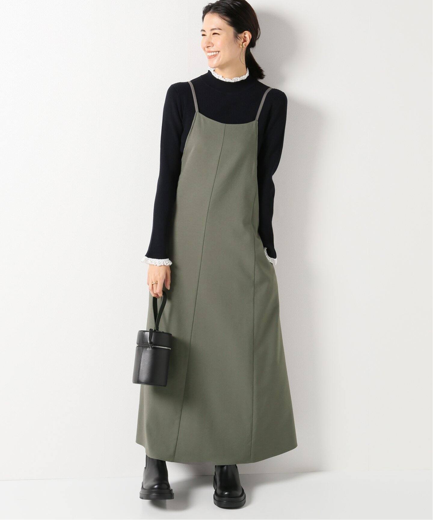 ソロテックスフレアキャミワンピース◇（ワンピース）｜IENA（イエナ  