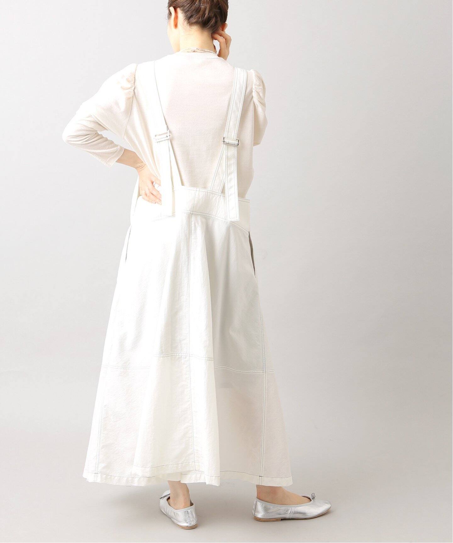 ポプリンVネックデザインワンピース◇（ワンピース）｜IENA（イエナ  