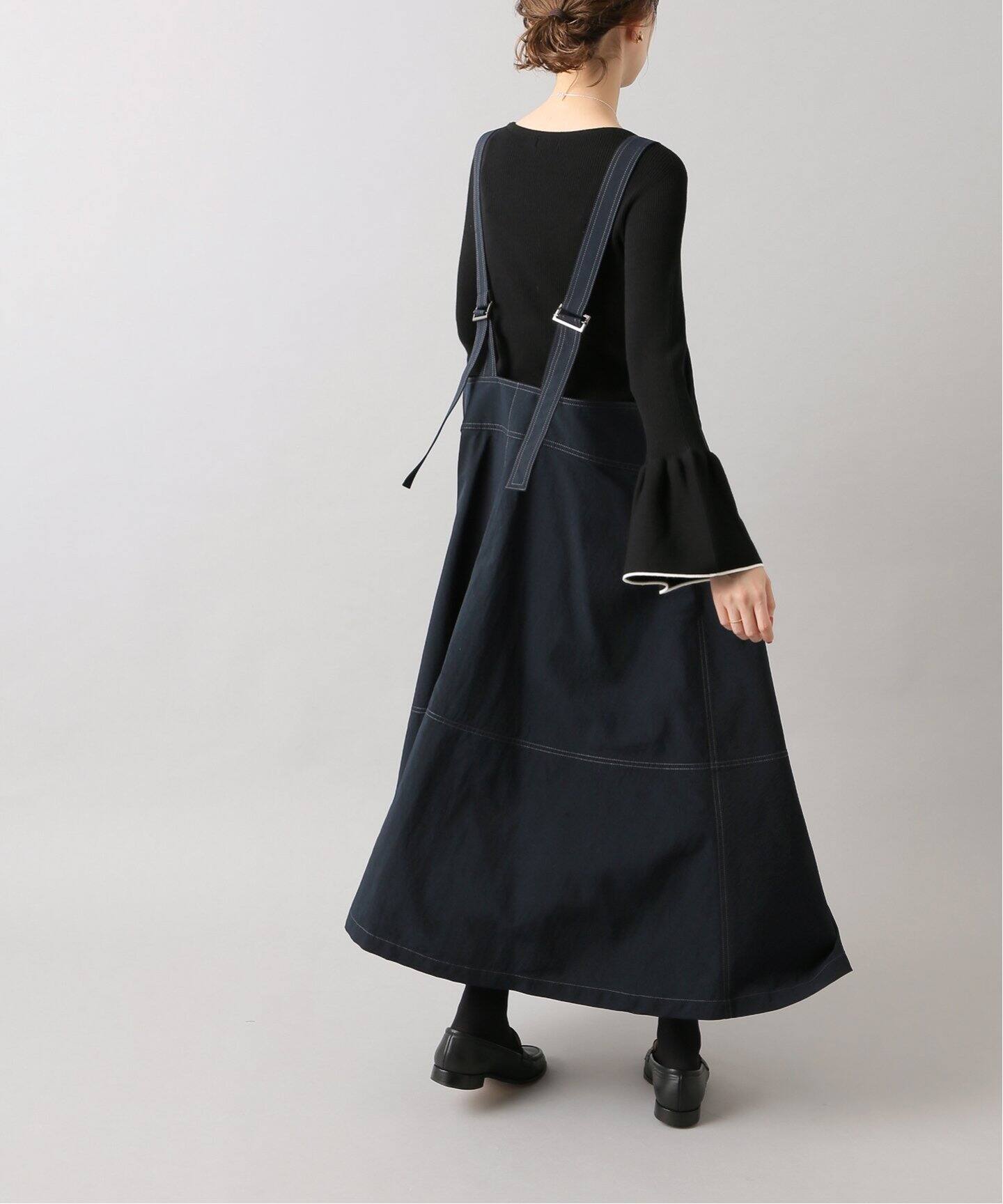 ポプリンVネックデザインワンピース◇（ワンピース）｜IENA（イエナ  