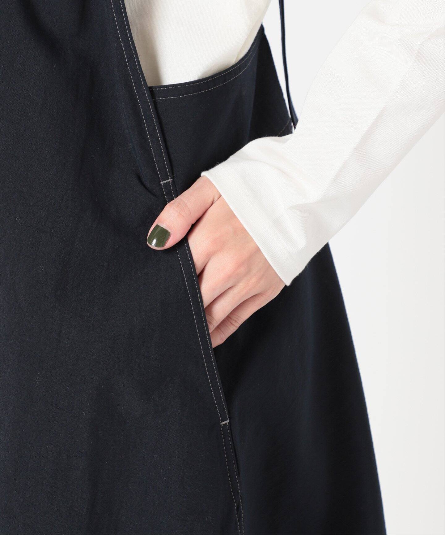 ポプリンVネックデザインワンピース◇（ワンピース）｜IENA（イエナ  