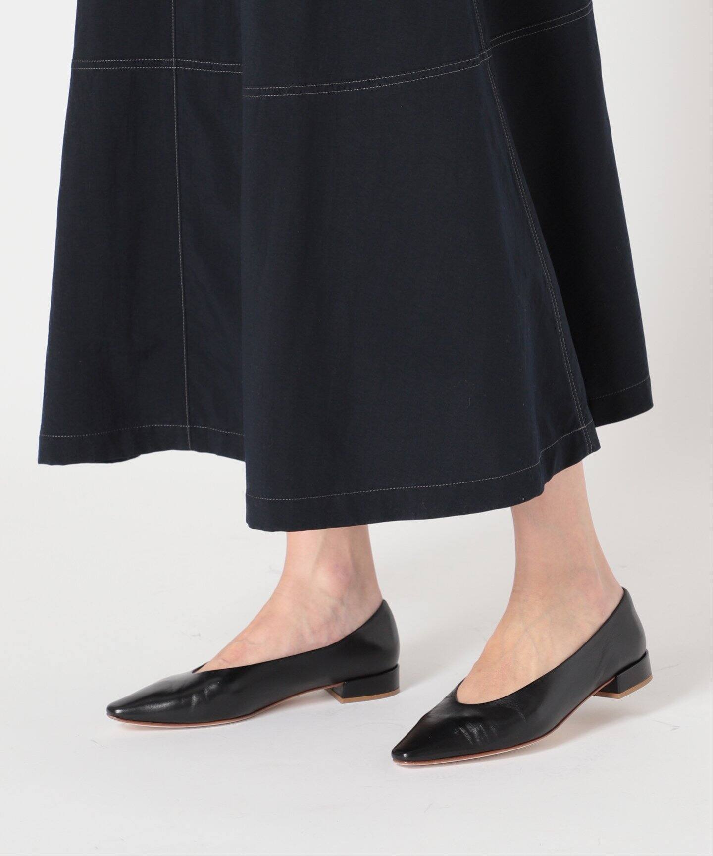 ポプリンVネックデザインワンピース◇（ワンピース）｜IENA（イエナ  