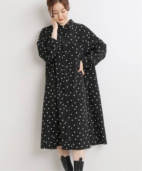 ドットシャツミニワンピース Iena イエナ 公式のファッション通販 Baycrew S Store ドットシャツミニワンピース Iena イエナ 公式のファッション通販 Baycrew S Store
